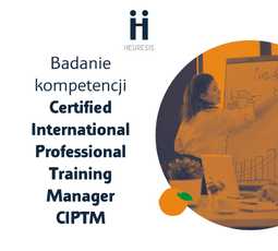 Badanie kompetencji Certified International Professional Training Manager - Dla Managerów Rozwoju - miesiąc