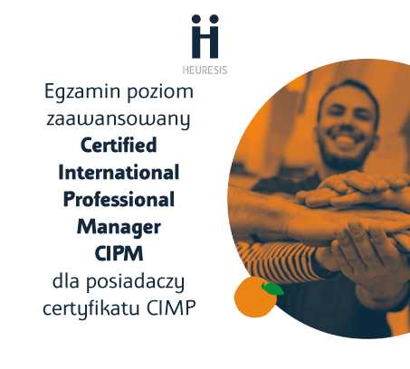 Egzamin poziom zaawansowany Certified International Professional Training Manager (CIPTM) - dla posiadaczy certyfikatu CIPT - miesiąc